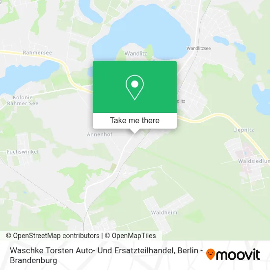 Waschke Torsten Auto- Und Ersatzteilhandel map