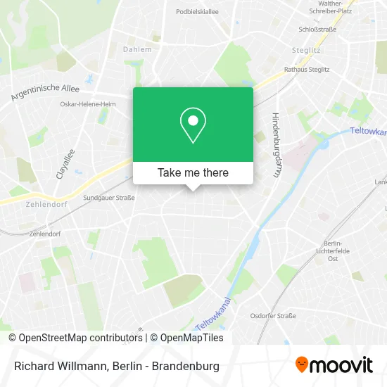 Richard Willmann map