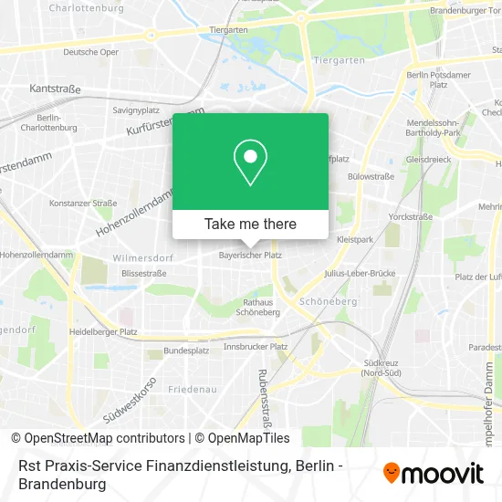 Rst Praxis-Service Finanzdienstleistung map