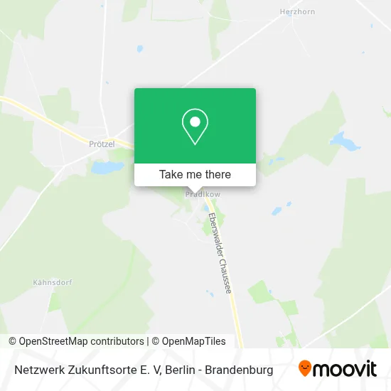 Netzwerk Zukunftsorte E. V map