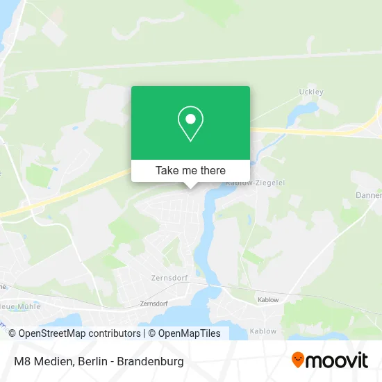 M8 Medien map