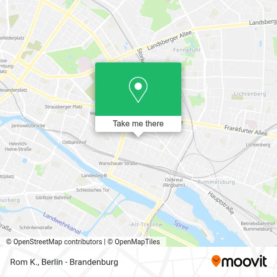 Rom K. map