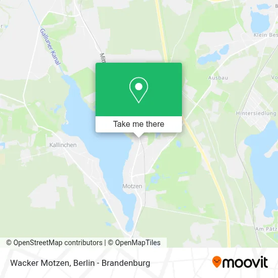 Wacker Motzen map