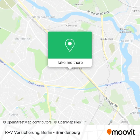 R+V Versicherung map