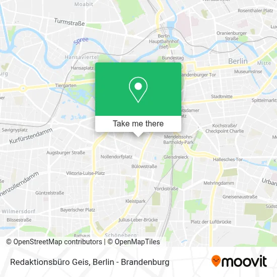 Redaktionsbüro Geis map