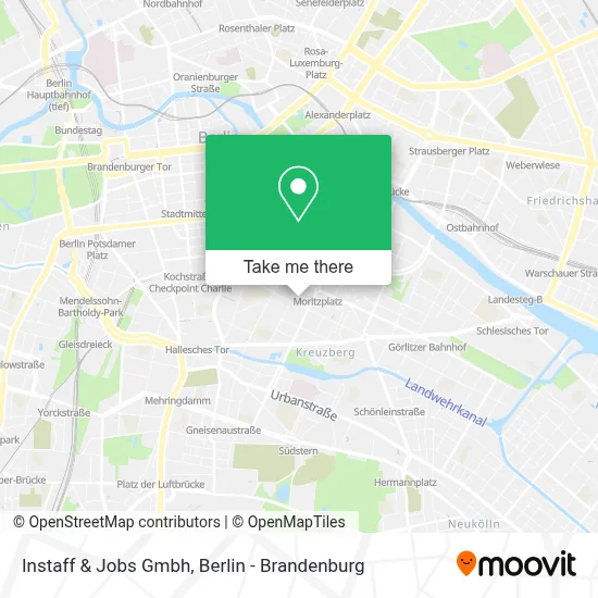 Instaff & Jobs Gmbh map