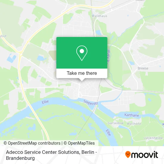 Adecco Service Center Solutions map