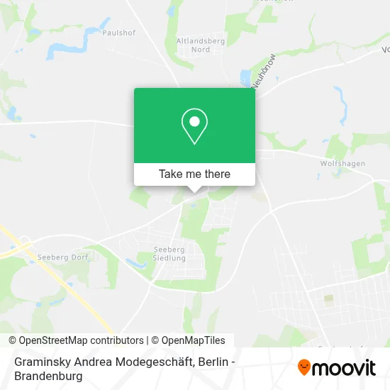 Graminsky Andrea Modegeschäft map