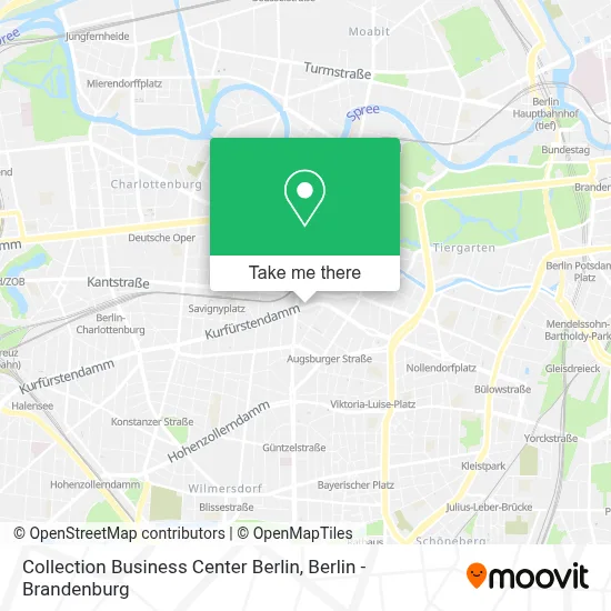 Collection Business Center Berlin map