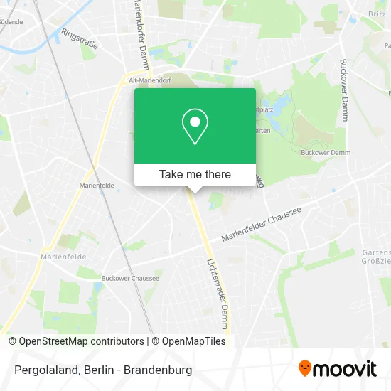 Pergolaland map
