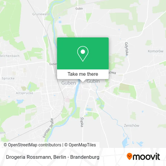 Drogeria Rossmann map