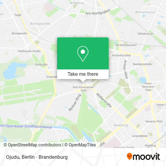 Ojudu map