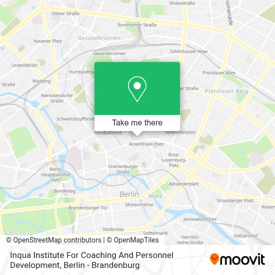 Inqua Institute For Coaching And Personnel Development map
