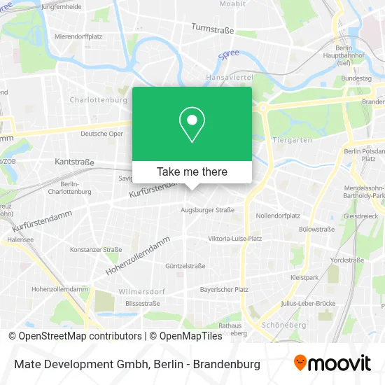 Mate Development Gmbh map