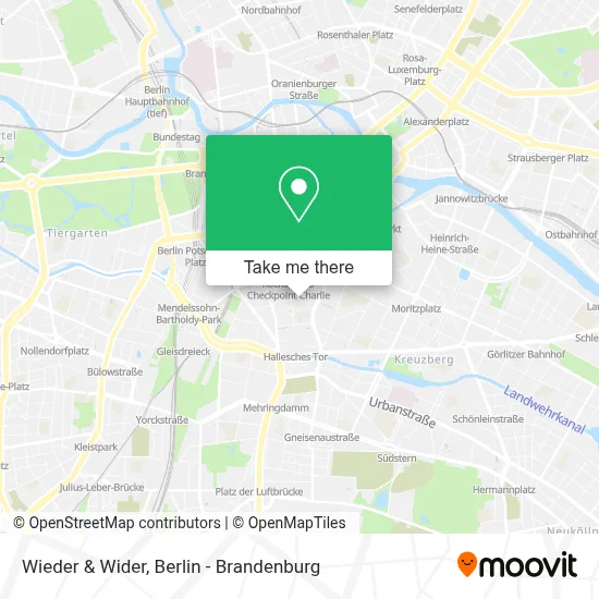 Wieder & Wider map