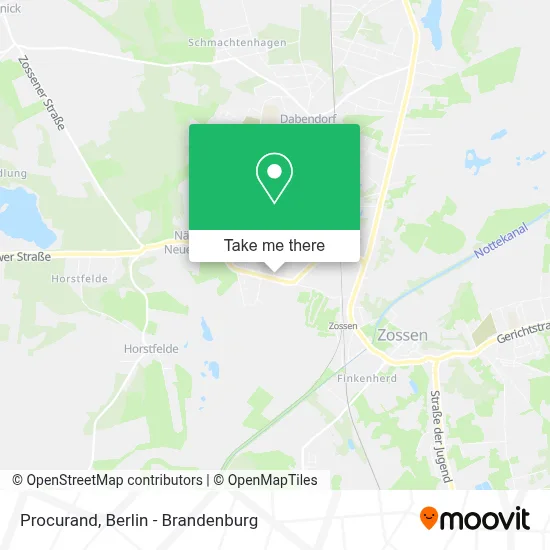Procurand map