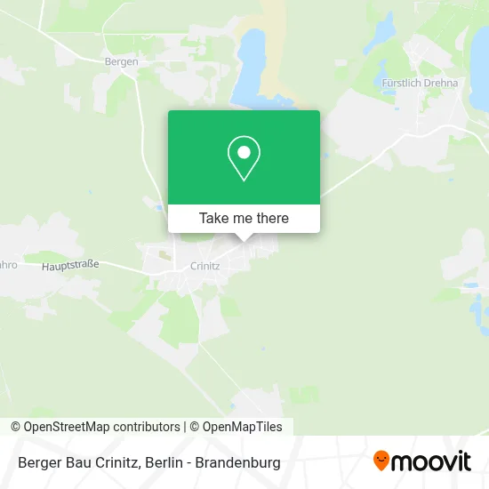 Berger Bau Crinitz map