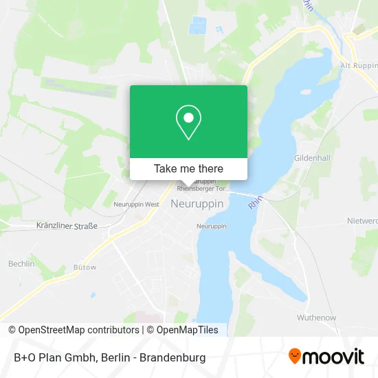 B+O Plan Gmbh map