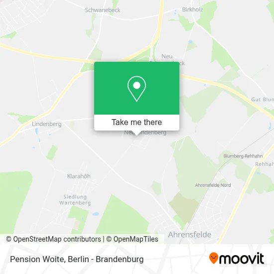 Pension Woite map