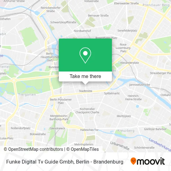Funke Digital Tv Guide Gmbh map