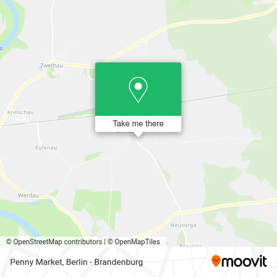 Penny Markt map