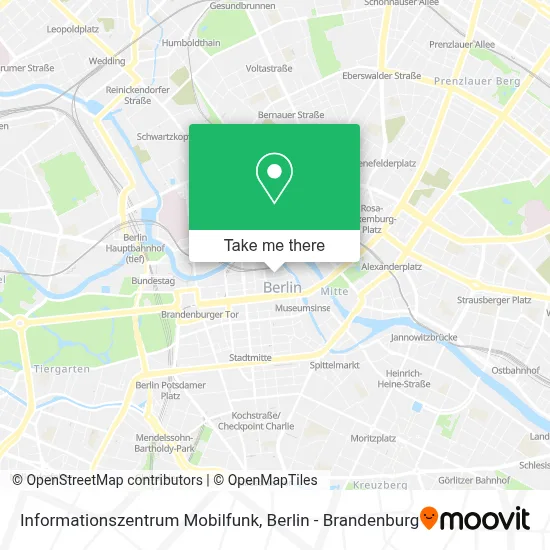 Informationszentrum Mobilfunk map