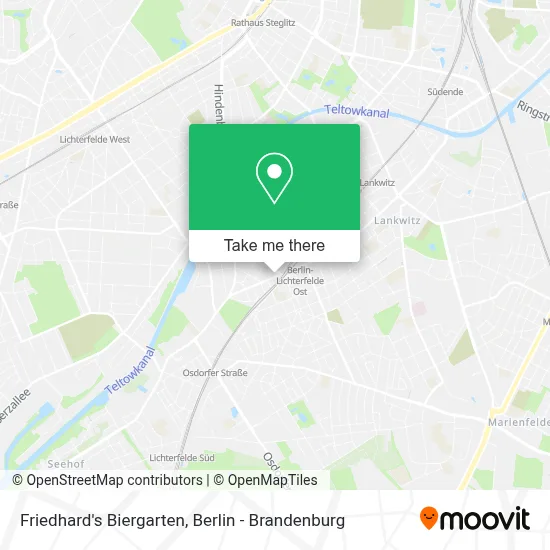 Friedhard's Biergarten map