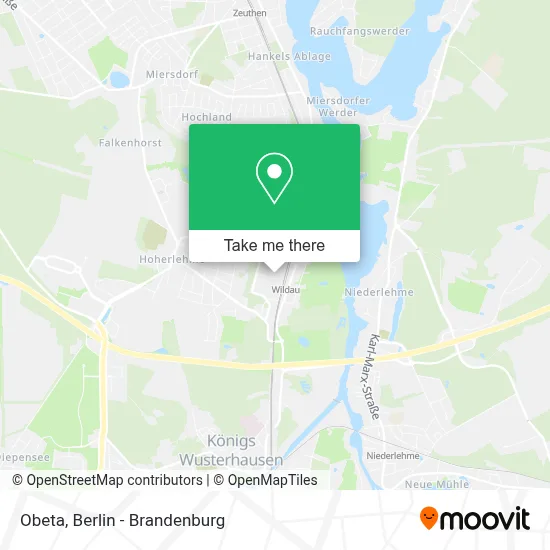 Obeta map