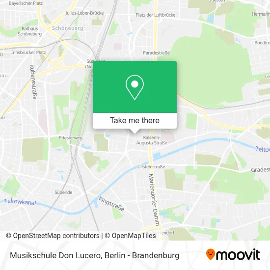 Musikschule Don Lucero map