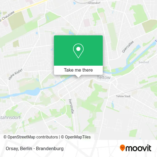 Orsay map