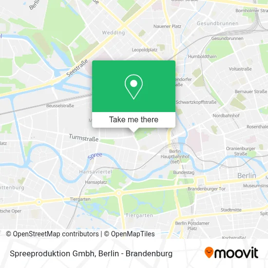 Spreeproduktion Gmbh map