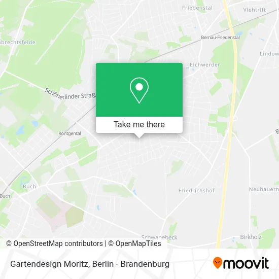 Gartendesign Moritz map