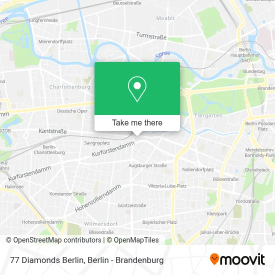 77 Diamonds Berlin map