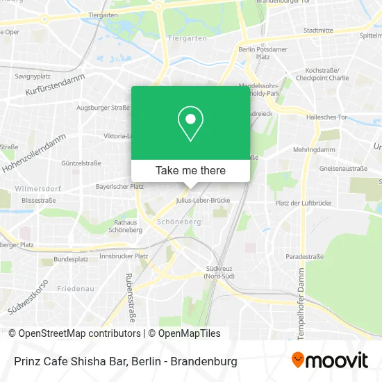 Prinz Cafe Shisha Bar map