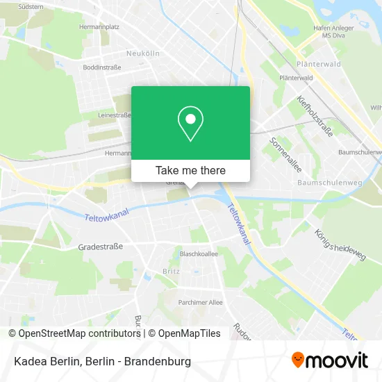 Kadea Berlin map