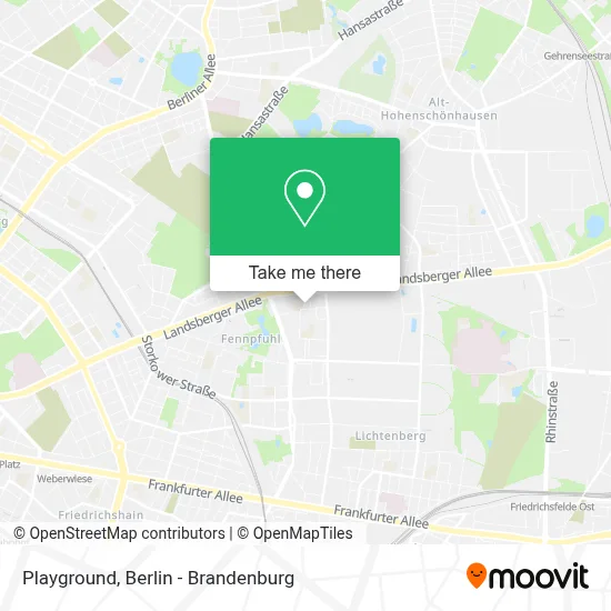 Spielplatz map