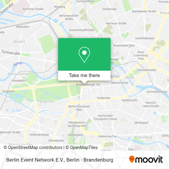 Berlin Event Network E.V. map