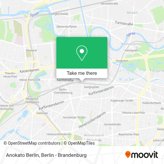 Anokato Berlin map