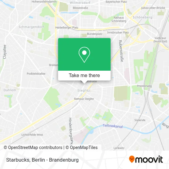 Starbucks map