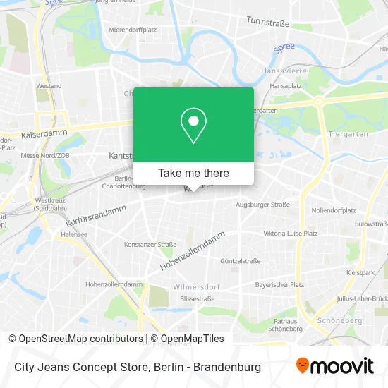City Jeans Concept Store map