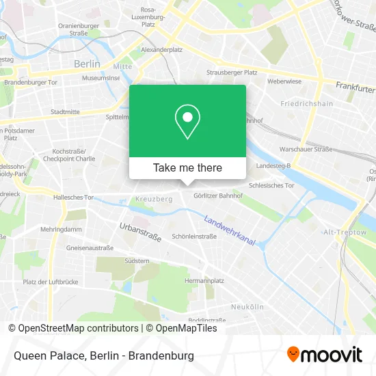 Queen Palace map