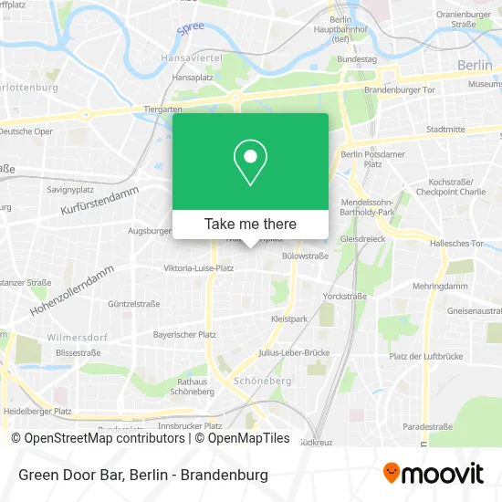 Green Door Bar map