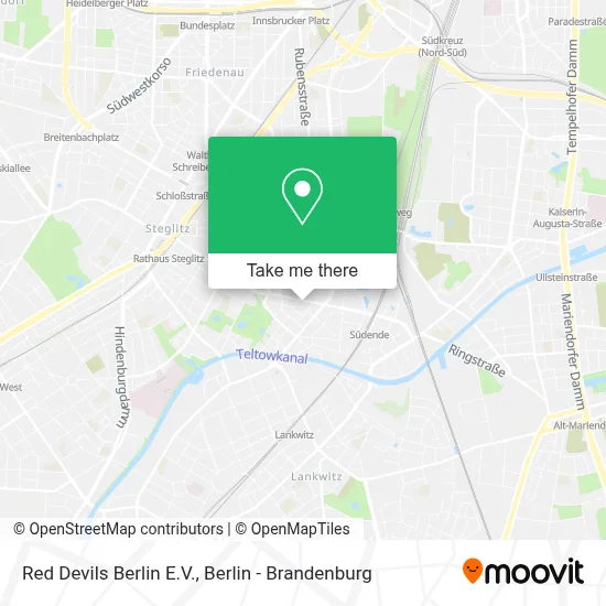 Red Devils Berlin E.V. map