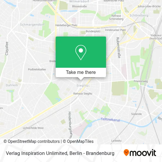 Verlag Inspiration Unlimited map