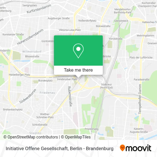 Initiative Offene Gesellschaft map