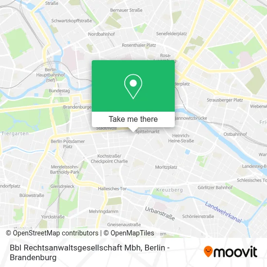 Bbl Rechtsanwaltsgesellschaft Mbh map