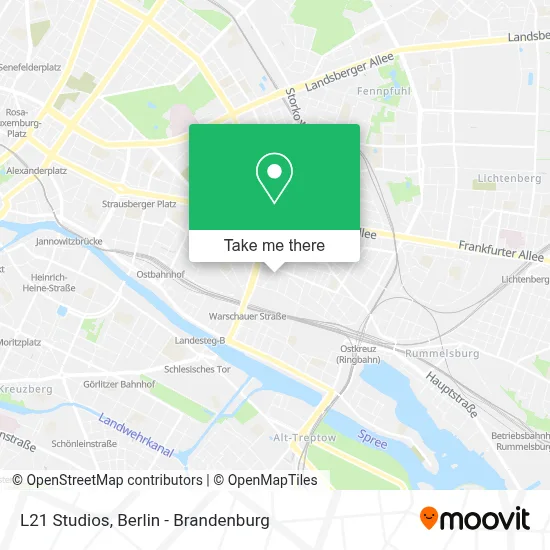 L21 Studios map