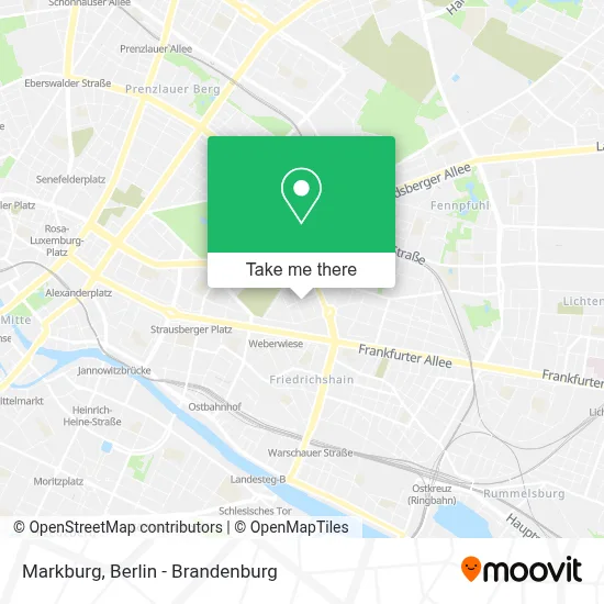 Markburg map