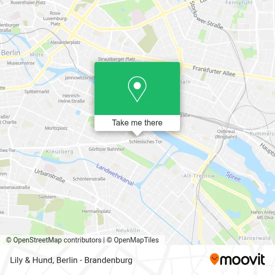 Lily & Hund map