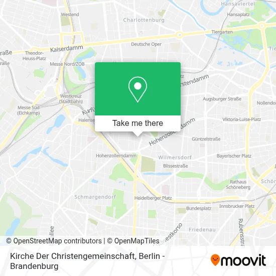 Kirche Der Christengemeinschaft map